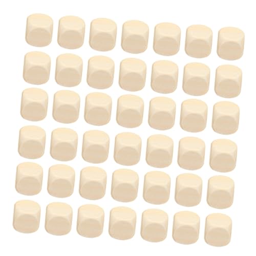 ARTSEWPLY 1 Packung Spielplatz Sandpool Holzkörner Leere Holzwürfel Holzblöcke Leere Holzklötze Unfertige Holzwürfel Quadratische Holzwürfel Im Freien Sortierwürfel Beige Lotusbaum von ARTSEWPLY
