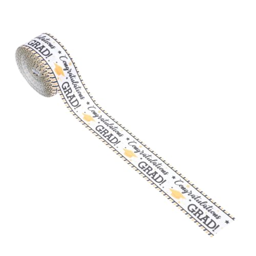 ARTSEWPLY 1 Rolle Dekoband Dekoration Seniorenband Blumenstraußband Für Blumen Abschlussband Geschenkpapierband Absolventenband Heißprägeband Massenband Polyester Bunt ARTSEWPLY 1 Rolle Dekoband Dekoration Seniorenband Blumenstraußband Für Blumen Abschlussband Geschenkpapierband Absolventenband Heißprägeband Massenband Polyester Bunt von ARTSEWPLY