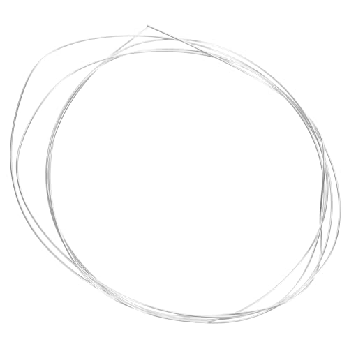 ARTSEWPLY 1 Rolle Schmuckdraht Reinem Silber für DIY Armbänder und Ohrringe Langlebig Nickelfrei für Kreative Schmuckprojekte von ARTSEWPLY