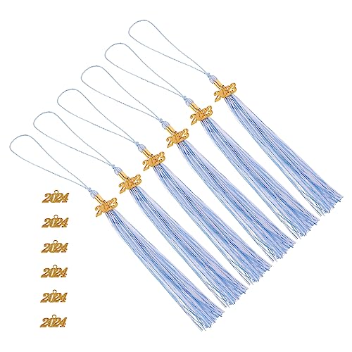 ARTSEWPLY 1 Satz Abschluss -Quasten -Dekoration Abschluss ihr Abschlusshüte Hutquasten für Abschlussstudenten Quasten-Dekore Grad Abschlusskappen Quasten Quasten-Charme Polyester Blau ARTSEWPLY 1 Satz Abschluss -Quasten -Dekoration Abschluss ihr Abschlusshüte Hutquasten für Abschlussstudenten Quasten-Dekore Grad Abschlusskappen Quasten Quasten-Charme Polyester Blau von ARTSEWPLY