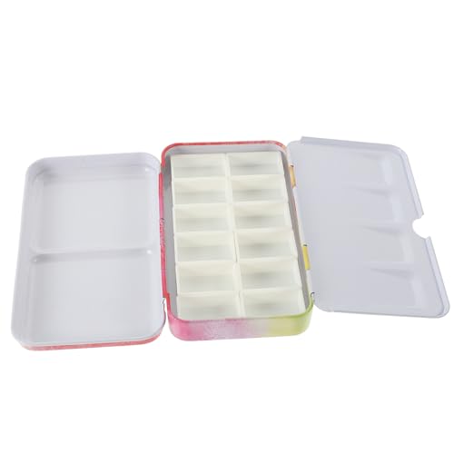 ARTSEWPLY 1 Satz Aquarellkasten Pigmentbox mit Leeren Fächern Tragbare Künstler und Schüler für Wasserfarben und Gouache ARTSEWPLY 1 Satz Aquarellkasten Pigmentbox mit Leeren Fächern Tragbare Künstler und Schüler für Wasserfarben und Gouache von ARTSEWPLY