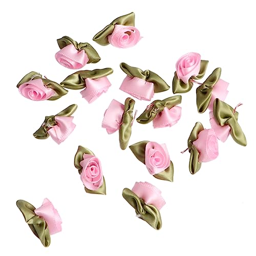 ARTSEWPLY 1 Satz DIY Satinband Blumen Handgemachte Tulpen mit Blättern für Kleidung Karten und Bastelprojekte ARTSEWPLY 1 Satz DIY Satinband Blumen Handgemachte Tulpen mit Blättern für Kleidung Karten und Bastelprojekte von ARTSEWPLY