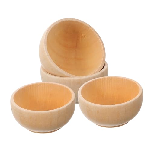 ARTSEWPLY 1 Satz Diy Holzschalen Unfertige Holzschalen Für Kreative Bastelprojekte Natürliche Holzfarbe Für Mikrolandschaften Und Dekoration 4 Stück ARTSEWPLY 1 Satz Diy Holzschalen Unfertige Holzschalen Für Kreative Bastelprojekte Natürliche Holzfarbe Für Mikrolandschaften Und Dekoration 4 Stück von ARTSEWPLY