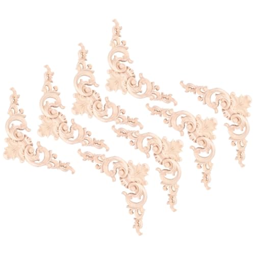 ARTSEWPLY 1 Satz Holzornamente Möbel Vintage Teiliges Holzgeschnitzte Eckverzierungen Für Möbel Schränke Türen Betten Langlebige Holzapplikationen Mit Klassischem Design Praktische 8 Stück ARTSEWPLY 1 Satz Holzornamente Möbel Vintage Teiliges Holzgeschnitzte Eckverzierungen Für Möbel Schränke Türen Betten Langlebige Holzapplikationen Mit Klassischem Design Praktische 8 Stück von ARTSEWPLY