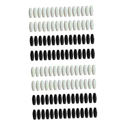 ARTSEWPLY 1 Satz Kunststoff Sicherheitsverschluss Clips Abnehmbare Barrel Connectoren Leichte Diy Schnurverbinder Für Schlüsselbänder Armbänder Und Bastelprojekte Groß 100 Stück von ARTSEWPLY