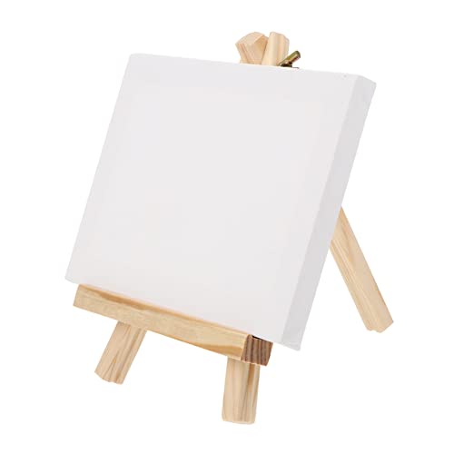 ARTSEWPLY 1 Satz Mini Staffelei Holz mit Faltbare Tischstaffelei für Hochzeiten Partys und Kreative Projekte Praktischer Display Halter für Zeichnungen und Karten von ARTSEWPLY