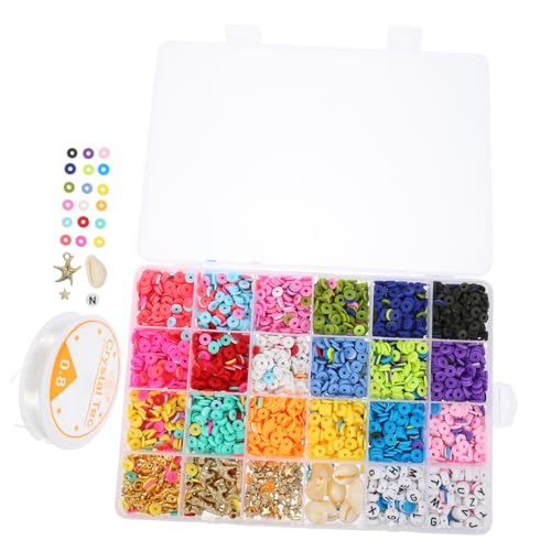 ARTSEWPLY 1 Satz Schmuckzubehör Bausätze Kit Zur Schmuckherstellung Perlen Wohnung Polymer-ton ARTSEWPLY 1 Satz Schmuckzubehör Bausätze Kit Zur Schmuckherstellung Perlen Wohnung Polymer-ton von ARTSEWPLY
