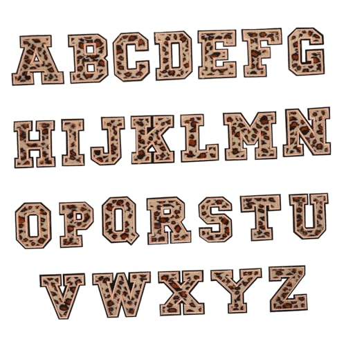 ARTSEWPLY 1 Satz Teiliges Bügelbuchstaben Patches Mit Leopardenmuster Stickerei Applikationen Zum Aufbügeln Und Aufnähen Langlebige Diy Stoffbuchstaben Für Kleidung Jeans Rucksäcke 26 Stück ARTSEWPLY 1 Satz Teiliges Bügelbuchstaben Patches Mit Leopardenmuster Stickerei Applikationen Zum Aufbügeln Und Aufnähen Langlebige Diy Stoffbuchstaben Für Kleidung Jeans Rucksäcke 26 Stück von ARTSEWPLY