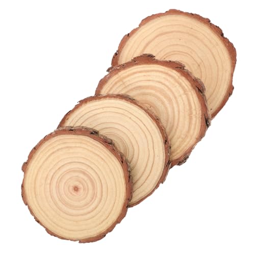 ARTSEWPLY 1 Satz Teiliges Runde Holzscheiben Aus Massivem Naturholz Für Diy Handwerk Hochzeit Tischdekoration Und Kreative Bastelprojekte 4 Stück ARTSEWPLY 1 Satz Teiliges Runde Holzscheiben Aus Massivem Naturholz Für Diy Handwerk Hochzeit Tischdekoration Und Kreative Bastelprojekte 4 Stück von ARTSEWPLY