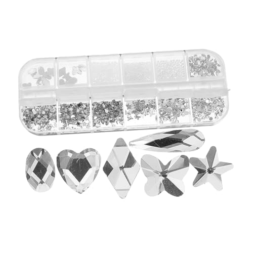 ARTSEWPLY 1 Schachtel Fächer Box Nagelsteine Bunte Flache Strasssteine Nagelkunst Schmuck für Frauen Mädchen Maniküre Dekorationen Vielseitig für Partys Hochzeiten Geburtstage DIY Nail Art ARTSEWPLY 1 Schachtel Fächer Box Nagelsteine Bunte Flache Strasssteine Nagelkunst Schmuck für Frauen Mädchen Maniküre Dekorationen Vielseitig für Partys Hochzeiten Geburtstage DIY Nail Art von ARTSEWPLY