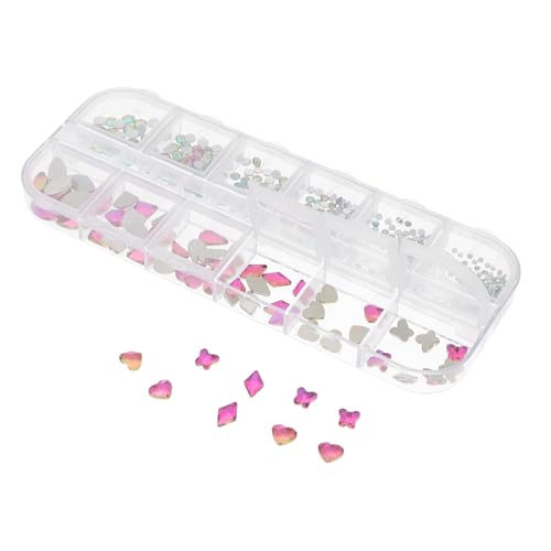 ARTSEWPLY 1 Schachtel Fächer Box Resin Nagel Diamanten Strasssteine Nageldekorationen Leicht DIY Nagelkunst Schmuck für Maniküre Zubehör für Nageldesign und Kreative Nail Art ARTSEWPLY 1 Schachtel Fächer Box Resin Nagel Diamanten Strasssteine Nageldekorationen Leicht DIY Nagelkunst Schmuck für Maniküre Zubehör für Nageldesign und Kreative Nail Art von ARTSEWPLY