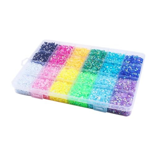 ARTSEWPLY 1 Schachtel Fächer Jelly Resin Strasssteine für Nägel Transparent Box DIY Nail Art Dekoration Maniküre Zubehör Modisch Glänzend Farbig ARTSEWPLY 1 Schachtel Fächer Jelly Resin Strasssteine für Nägel Transparent Box DIY Nail Art Dekoration Maniküre Zubehör Modisch Glänzend Farbig von ARTSEWPLY