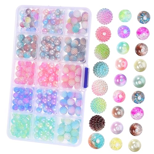 ARTSEWPLY 1 Schachtel Fächer box mit Abs acryl Perlen Bunte DIY Schmuckperlen für Armband Halskettenherstellung Langlebige Hautfreundliche Spacer Beads für Bastelperlen und Schmuckdesign ARTSEWPLY 1 Schachtel Fächer box mit Abs acryl Perlen Bunte DIY Schmuckperlen für Armband Halskettenherstellung Langlebige Hautfreundliche Spacer Beads für Bastelperlen und Schmuckdesign von ARTSEWPLY