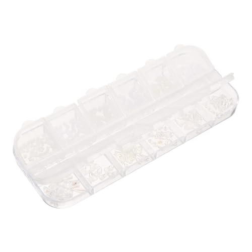 ARTSEWPLY 1 Schachtel Nageldekorationen Perlen Nail Charms mit Strasssteinen Aufbewahrungsbox Nail Jewels für Acrylnägel Geeignet für Kreative Maniküre ARTSEWPLY 1 Schachtel Nageldekorationen Perlen Nail Charms mit Strasssteinen Aufbewahrungsbox Nail Jewels für Acrylnägel Geeignet für Kreative Maniküre von ARTSEWPLY