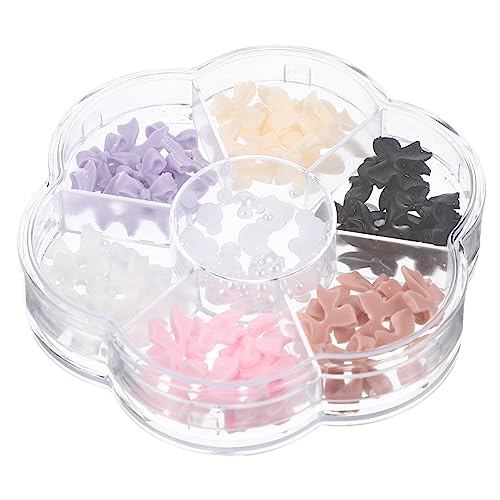 ARTSEWPLY 1 Schachtel Nail Charms Set mit Schleifen und Perlen DIY Nageldekorationszubehör für Kreative Nagelkunst für Designs und Besondere Anlässe ARTSEWPLY 1 Schachtel Nail Charms Set mit Schleifen und Perlen DIY Nageldekorationszubehör für Kreative Nagelkunst für Designs und Besondere Anlässe von ARTSEWPLY