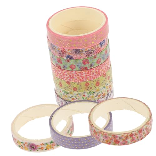 ARTSEWPLY 10 Rollen Washi Tape Dekoratives Scrapbooking Klebeband Vielseitig für DIY Bastelarbeiten Geschenkverpackung und Partydekoration Leicht Abreißbar Haftstark ohne Rückstände ARTSEWPLY 10 Rollen Washi Tape Dekoratives Scrapbooking Klebeband Vielseitig für DIY Bastelarbeiten Geschenkverpackung und Partydekoration Leicht Abreißbar Haftstark ohne Rückstände von ARTSEWPLY