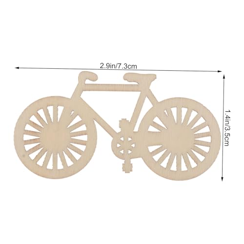 ARTSEWPLY 10 Stk. Teiliges Holzornamente Fahrradform Naturholz DIY Bastelscheiben für Hochzeit Kinderzimmer Weihnachtsdeko und Kreative Handarbeiten Vielseitige Holzverzierungen für ARTSEWPLY 10 Stk. Teiliges Holzornamente Fahrradform Naturholz DIY Bastelscheiben für Hochzeit Kinderzimmer Weihnachtsdeko und Kreative Handarbeiten Vielseitige Holzverzierungen für von ARTSEWPLY