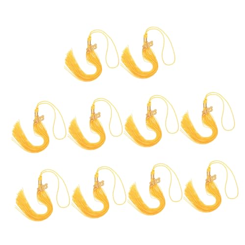 ARTSEWPLY 10 Stück Doktorhut Quaste DIY -Abschlusshut Abschlussquaste mit Datumstropfen Quaste Graduierung grad kappe quaste Grad für Quasten-Dekore grad quaste charme Polyester Golden ARTSEWPLY 10 Stück Doktorhut Quaste DIY -Abschlusshut Abschlussquaste mit Datumstropfen Quaste Graduierung grad kappe quaste Grad für Quasten-Dekore grad quaste charme Polyester Golden von ARTSEWPLY