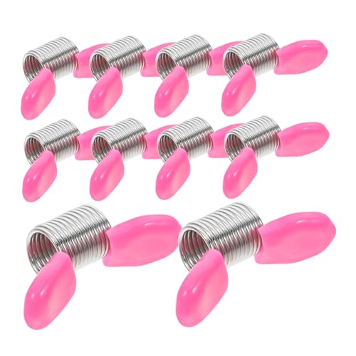 ARTSEWPLY 10 Stück Fadenklemmfederperle Mini-karabinerhaken Perlentrichter Federklemme Trichtersand Verschüttet Kleiner Karabinerhaken Für Die Schmuckherstellung Rosa Federstahl ARTSEWPLY 10 Stück Fadenklemmfederperle Mini-karabinerhaken Perlentrichter Federklemme Trichtersand Verschüttet Kleiner Karabinerhaken Für Die Schmuckherstellung Rosa Federstahl von ARTSEWPLY