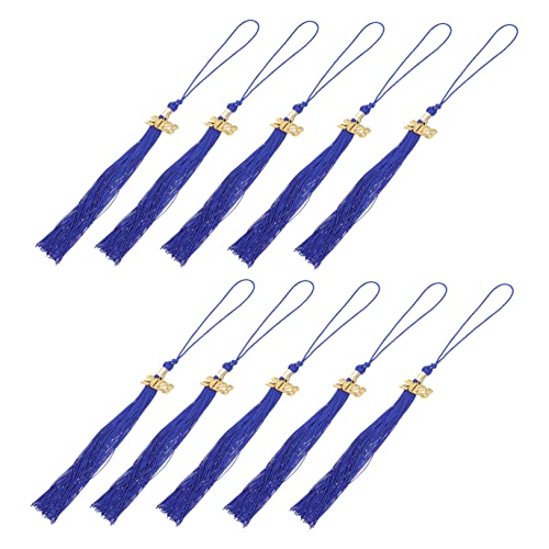 ARTSEWPLY 10 Stück Graduierungskappe Quasten Doktorkappen Quaste Dekoration der Abschlusskappe erste Gold Abschlusskappenverzierung benutzerdefinierte Quasten -Abschlusskappe Polyester Blau ARTSEWPLY 10 Stück Graduierungskappe Quasten Doktorkappen Quaste Dekoration der Abschlusskappe erste Gold Abschlusskappenverzierung benutzerdefinierte Quasten -Abschlusskappe Polyester Blau von ARTSEWPLY