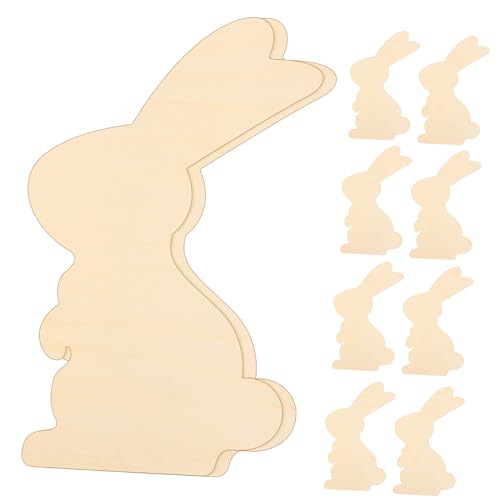 ARTSEWPLY 10 Stück Holzspäne in Hasenform Hase ausgeschnitten Handwerk Party Für klein Kaninchen- für zu Hause Osterkaninchendekor -Minihasen-Dekorationen Osterhasen basteln ARTSEWPLY 10 Stück Holzspäne in Hasenform Hase ausgeschnitten Handwerk Party Für klein Kaninchen- für zu Hause Osterkaninchendekor -Minihasen-Dekorationen Osterhasen basteln von ARTSEWPLY