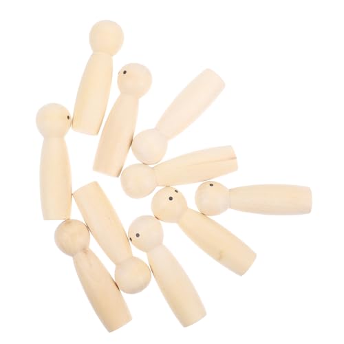 ARTSEWPLY 10 Stück Naturbelassene Holzpuppen Blanko DIY Malpuppe Holzfiguren zum Bemalen Kreative Holzdekoration Geschenkideen ARTSEWPLY 10 Stück Naturbelassene Holzpuppen Blanko DIY Malpuppe Holzfiguren zum Bemalen Kreative Holzdekoration Geschenkideen von ARTSEWPLY