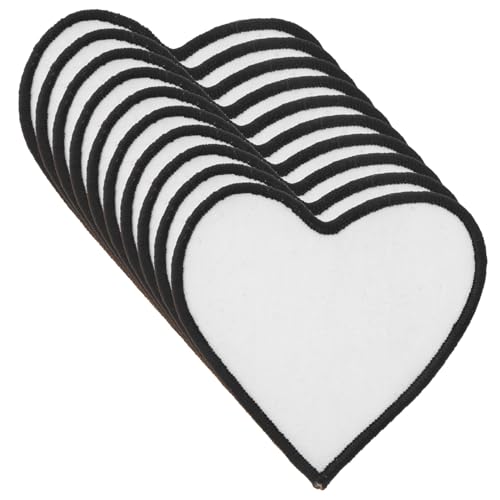 ARTSEWPLY 10 Stück Sublimations Patches Weiße Bügelbilder für Textilien DIY Blanko Flicken für Kreative Reparaturen und Dekoration für Kleidung Hüte und Taschen ARTSEWPLY 10 Stück Sublimations Patches Weiße Bügelbilder für Textilien DIY Blanko Flicken für Kreative Reparaturen und Dekoration für Kleidung Hüte und Taschen von ARTSEWPLY
