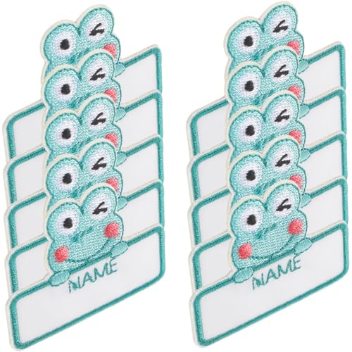 ARTSEWPLY 10 Stück Teiliges DIY Aufbügelbare Namensetiketten aus Strapazierfähigem Waschbar Beschreibbar Selbstklebend Niedliche Tier motive für Kleidung Rucksäcke für Kindergarten und ARTSEWPLY 10 Stück Teiliges DIY Aufbügelbare Namensetiketten aus Strapazierfähigem Waschbar Beschreibbar Selbstklebend Niedliche Tier motive für Kleidung Rucksäcke für Kindergarten und von ARTSEWPLY
