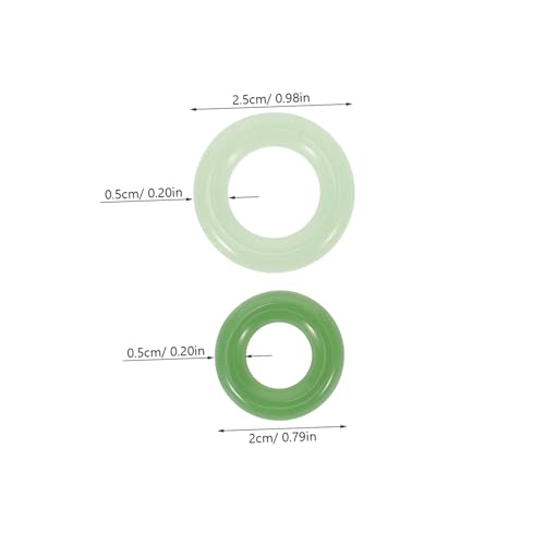 ARTSEWPLY 10 Stück Teiliges DIY Schmuckset Quasten verbindungsringen für Damen Grün Elegante Bastelringe für Individuelle Haarspangen und Schmuckherstellung ARTSEWPLY 10 Stück Teiliges DIY Schmuckset Quasten verbindungsringen für Damen Grün Elegante Bastelringe für Individuelle Haarspangen und Schmuckherstellung von ARTSEWPLY