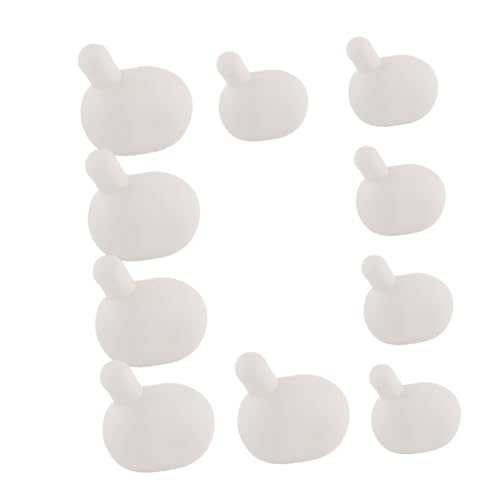 ARTSEWPLY 10 Stück Teiliges DIY Silikon Bubble Inserts Runde Quetschball Einlagen in Vielseitiges Bastelspielzeug für Erwachsene Beruhigendes Sensorikspielzeug für Eltern Junge Mädchen von ARTSEWPLY