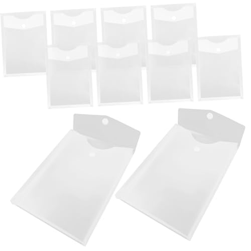 ARTSEWPLY 10 Stück Teiliges Dokumentenablage Transparente Aufbewahrungstaschen für Büro und Schule Vielseitige Dokumentenmappe für Papiere Quittungen Magazine und Mehr Hochformat ARTSEWPLY 10 Stück Teiliges Dokumentenablage Transparente Aufbewahrungstaschen für Büro und Schule Vielseitige Dokumentenmappe für Papiere Quittungen Magazine und Mehr Hochformat von ARTSEWPLY