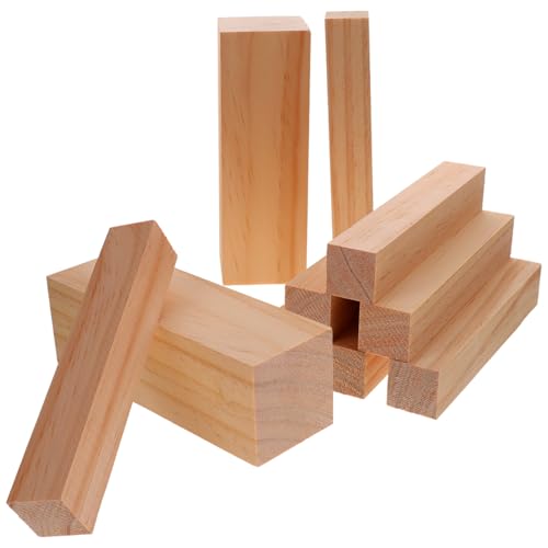 ARTSEWPLY 10 Stück Teiliges Holzschnitzset Rechteckige Holzblöcke Glatte Oberfläche Schnitzfreundlich für DIY Holzschnitzerei Kreative Holzbearbeitung Basteln ARTSEWPLY 10 Stück Teiliges Holzschnitzset Rechteckige Holzblöcke Glatte Oberfläche Schnitzfreundlich für DIY Holzschnitzerei Kreative Holzbearbeitung Basteln von ARTSEWPLY