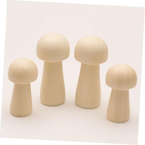 ARTSEWPLY 10 Stück Teiliges Kleine Holzpilz kopffiguren Naturbelassene DIY holzpuppen zum Bemalen Kindgerechtes Bastelspielzeug zur Kreativität und Handfertigkeit Langlebige Holzköpfe für ARTSEWPLY 10 Stück Teiliges Kleine Holzpilz kopffiguren Naturbelassene DIY holzpuppen zum Bemalen Kindgerechtes Bastelspielzeug zur Kreativität und Handfertigkeit Langlebige Holzköpfe für von ARTSEWPLY