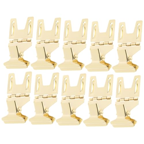 ARTSEWPLY 10 Stück Teiliges Metall Preisschild Clips Langlebige Edelstahl Preisschildhalter mit Praktischem Clip-design Vielseitig für Supermärkte Bäckereien und Regaletiketten Goldfarben ARTSEWPLY 10 Stück Teiliges Metall Preisschild Clips Langlebige Edelstahl Preisschildhalter mit Praktischem Clip-design Vielseitig für Supermärkte Bäckereien und Regaletiketten Goldfarben von ARTSEWPLY