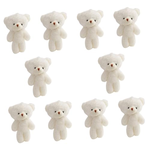 ARTSEWPLY 10 Stück Teiliges Mini Bär Plüschtiere für DIY Schlüsselanhänger und Dekoration Süße Tiny Bears für Hochzeiten und Bastelprojekte für Home Supplies und von ARTSEWPLY