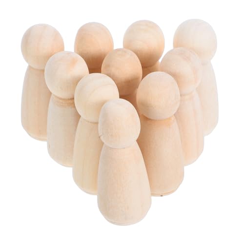 ARTSEWPLY 10 Stück Teiliges Natürliche Holzfiguren zum Bemalen DIY Bastel Puppen für Hochzeitstorten Dekoration Umweltfreundliche Holzmenschen für Familienprojekte ARTSEWPLY 10 Stück Teiliges Natürliche Holzfiguren zum Bemalen DIY Bastel Puppen für Hochzeitstorten Dekoration Umweltfreundliche Holzmenschen für Familienprojekte von ARTSEWPLY