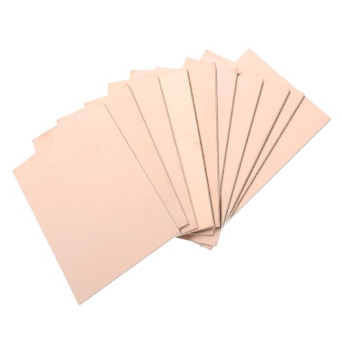 ARTSEWPLY 10 Stück Teiliges Pcb Leiterplatten Einseitig Kupferkaschiert Glasfaser Epoxidharz DIY Platine für Elektronische Experimente Stabile Zuverlässige Schaltungsträger ARTSEWPLY 10 Stück Teiliges Pcb Leiterplatten Einseitig Kupferkaschiert Glasfaser Epoxidharz DIY Platine für Elektronische Experimente Stabile Zuverlässige Schaltungsträger von ARTSEWPLY