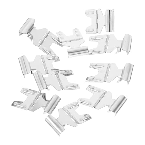ARTSEWPLY 10 Stück Teiliges Preisschilderhalter aus Edelstahl Robuster Etikettenhalter mit Praktischem Clip für Supermarkt Bäckerei und Einzelhandel zur Einfachen Preisschildbefestigung und ARTSEWPLY 10 Stück Teiliges Preisschilderhalter aus Edelstahl Robuster Etikettenhalter mit Praktischem Clip für Supermarkt Bäckerei und Einzelhandel zur Einfachen Preisschildbefestigung und von ARTSEWPLY