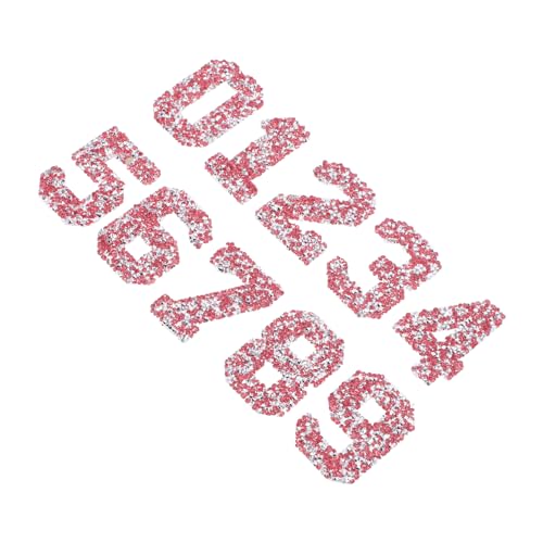 ARTSEWPLY 10 Stück Teiliges Set Bügel Strasszahlen Patches Silber Farbverlauf Glitzernde Zahlen Applikationen zum Aufbügeln Vielseitig für Kleidung Taschen Schuhe Einfache Diy Anwendung ohne ARTSEWPLY 10 Stück Teiliges Set Bügel Strasszahlen Patches Silber Farbverlauf Glitzernde Zahlen Applikationen zum Aufbügeln Vielseitig für Kleidung Taschen Schuhe Einfache Diy Anwendung ohne von ARTSEWPLY