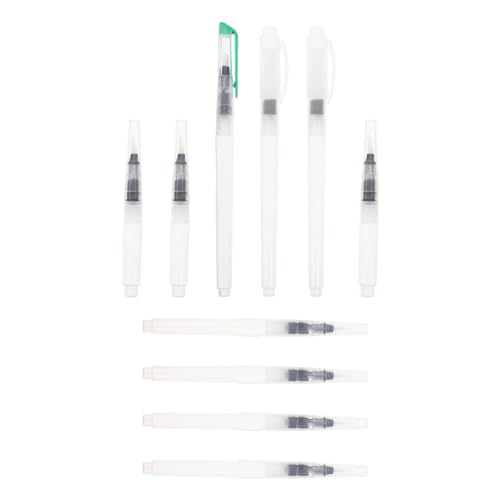 ARTSEWPLY 10 Stück Teiliges Wasserfarben Pinsel Wasserlösliche und Kalligraphie Bürsten für Künstler mit Flexibler Spitze für Malerei und Zeichnen von ARTSEWPLY