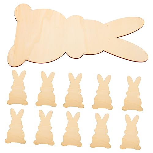 ARTSEWPLY 10 Stück kaninchenholzchips selber machen glücklicher Hase Form Hasenkuchen -Topper Für rustikal Hasenförmige Holzscheiben Holzspäne selber machen Bunny Cutout Craft Khaki ARTSEWPLY 10 Stück kaninchenholzchips selber machen glücklicher Hase Form Hasenkuchen -Topper Für rustikal Hasenförmige Holzscheiben Holzspäne selber machen Bunny Cutout Craft Khaki von ARTSEWPLY