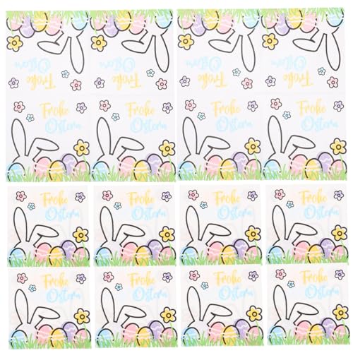 ARTSEWPLY 100 Blatt Hasenserviette Bankett-serviette Festliches Osterserviettengewebe Osterpapier Papierservietten Osterservietten Aus Papier Ostern Seidenpapier Jungfräulicher Zellstoff ARTSEWPLY 100 Blatt Hasenserviette Bankett-serviette Festliches Osterserviettengewebe Osterpapier Papierservietten Osterservietten Aus Papier Ostern Seidenpapier Jungfräulicher Zellstoff von ARTSEWPLY