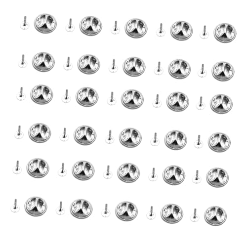 ARTSEWPLY 100 Sätze Teiliges Broschenverschluss aus Legiertem Robuste Anstecknadel Clutch Sicherer Lapel Holder für DIY Schmuck Namensschilder und Abzeichen Einfach zu Montieren Vielseitig ARTSEWPLY 100 Sätze Teiliges Broschenverschluss aus Legiertem Robuste Anstecknadel Clutch Sicherer Lapel Holder für DIY Schmuck Namensschilder und Abzeichen Einfach zu Montieren Vielseitig von ARTSEWPLY