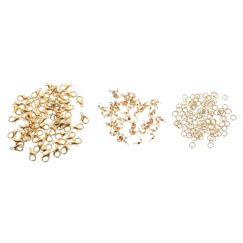 ARTSEWPLY 100 Sätze Teiliges Goldene Lobster Verschlüsse Schmuckverschluss DIY Armband Verschlüsse Langlebig zum Schmuckherstellen Halsketten Basteln Zubehör von ARTSEWPLY