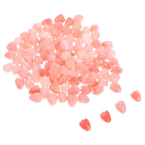 ARTSEWPLY 100 Stück Armbandperlen Schmuck Blumen Abstandsperlen Ohrringherstellung Charm Perlen Zum Basteln Lose Perlen Charm Mini Blumen Abstandsperlen Künstliche von ARTSEWPLY