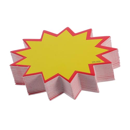 ARTSEWPLY 100 Stück Große Gelbe Wiederbeschreibbare Preisschilder für Supermarkt und Einzelhandel Einfach Anzubringen Vielseitig Verwendbar Stilvolles Design für Kleidung und Ladenware ARTSEWPLY 100 Stück Große Gelbe Wiederbeschreibbare Preisschilder für Supermarkt und Einzelhandel Einfach Anzubringen Vielseitig Verwendbar Stilvolles Design für Kleidung und Ladenware von ARTSEWPLY