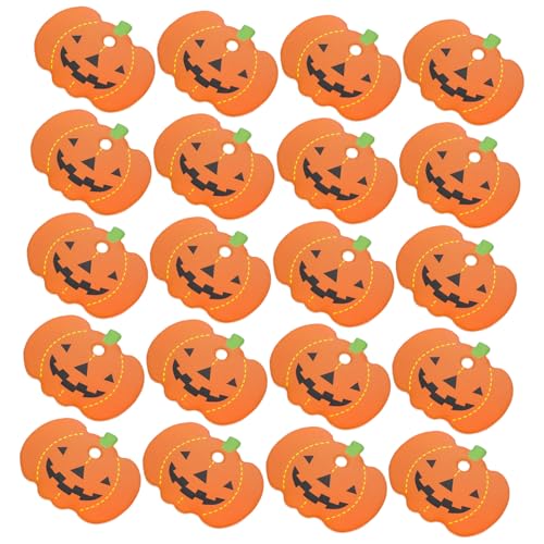 ARTSEWPLY 100 Stück Halloween Geschenkanhänger aus Papier Kürbisförmige Vorgelochte Hängeetiketten für Partydekoration Leichte Kompakte und Preisschilder für Süßigkeiten und DIY Basteln ARTSEWPLY 100 Stück Halloween Geschenkanhänger aus Papier Kürbisförmige Vorgelochte Hängeetiketten für Partydekoration Leichte Kompakte und Preisschilder für Süßigkeiten und DIY Basteln von ARTSEWPLY