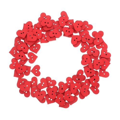 ARTSEWPLY 100 Stück Herzförmige Holzknöpfe Kleine Rote Knöpfe Aus Praktischem Holz Für Nähen Und Basteln DIY Projekte Dekorative Knöpfe Für Kinderkleidung Und Handarbeiten ARTSEWPLY 100 Stück Herzförmige Holzknöpfe Kleine Rote Knöpfe Aus Praktischem Holz Für Nähen Und Basteln DIY Projekte Dekorative Knöpfe Für Kinderkleidung Und Handarbeiten von ARTSEWPLY