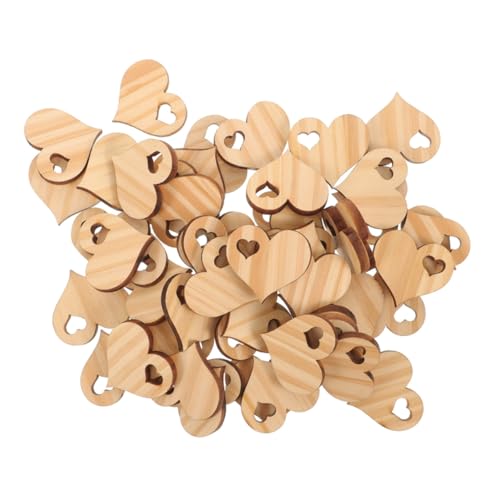 ARTSEWPLY 100 Stück Holzherzen Dekoanhänger Herzform Holzscheiben für DIY Basteln Hochzeit Valentinstag Wanddeko Wiederverwendbar Langlebig ARTSEWPLY 100 Stück Holzherzen Dekoanhänger Herzform Holzscheiben für DIY Basteln Hochzeit Valentinstag Wanddeko Wiederverwendbar Langlebig von ARTSEWPLY