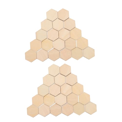 ARTSEWPLY 100 Stück Holzornamente Sechseckige Beech Holzformen für DIY Bastelprojekte Dekoration für Hochzeiten Geburtstagsfeiern und Weihnachten ARTSEWPLY 100 Stück Holzornamente Sechseckige Beech Holzformen für DIY Bastelprojekte Dekoration für Hochzeiten Geburtstagsfeiern und Weihnachten von ARTSEWPLY